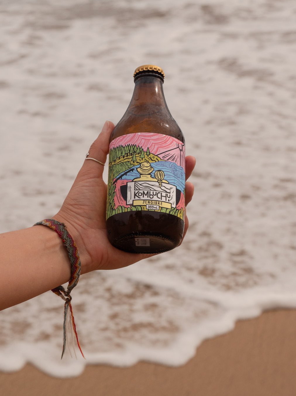 Caja Kombuchu Jengibre (12x333cc)