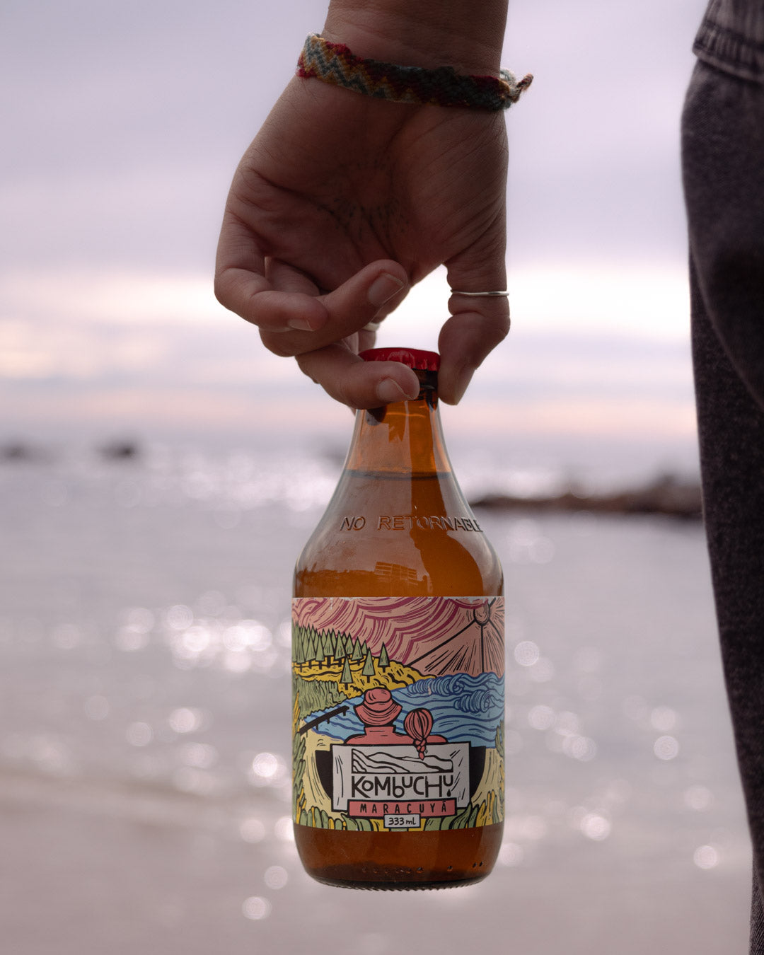 Caja Kombuchu Maracuyá (12x333cc)