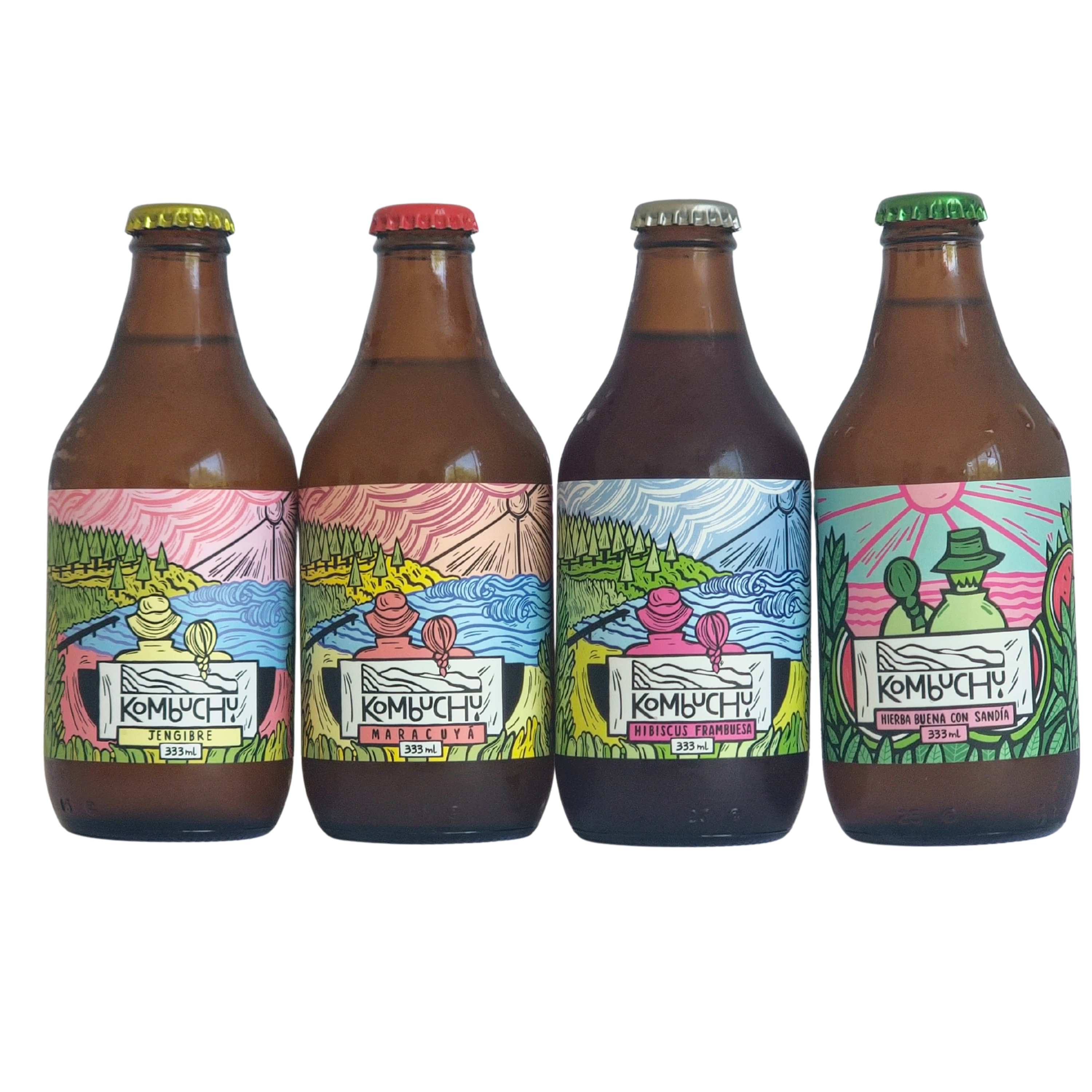 Caja Mixta Verano - Sandía Hierbabuena (12x333cc)