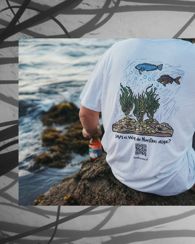 Polera ¿Sabes el valor de nuestras Algas? (Hombre)