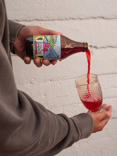 Caja Kombuchu Hibiscus-Frambuesa (12x333cc)