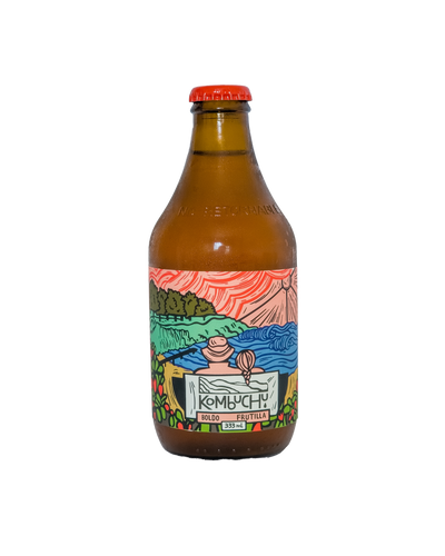 Caja Kombuchu Boldo - Frutilla (12x333cc)