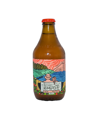 Caja Kombuchu Boldo - Frutilla (12x333cc)