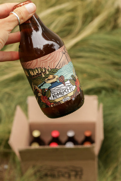 Caja Kombuchu Mix Café (12x333cc)