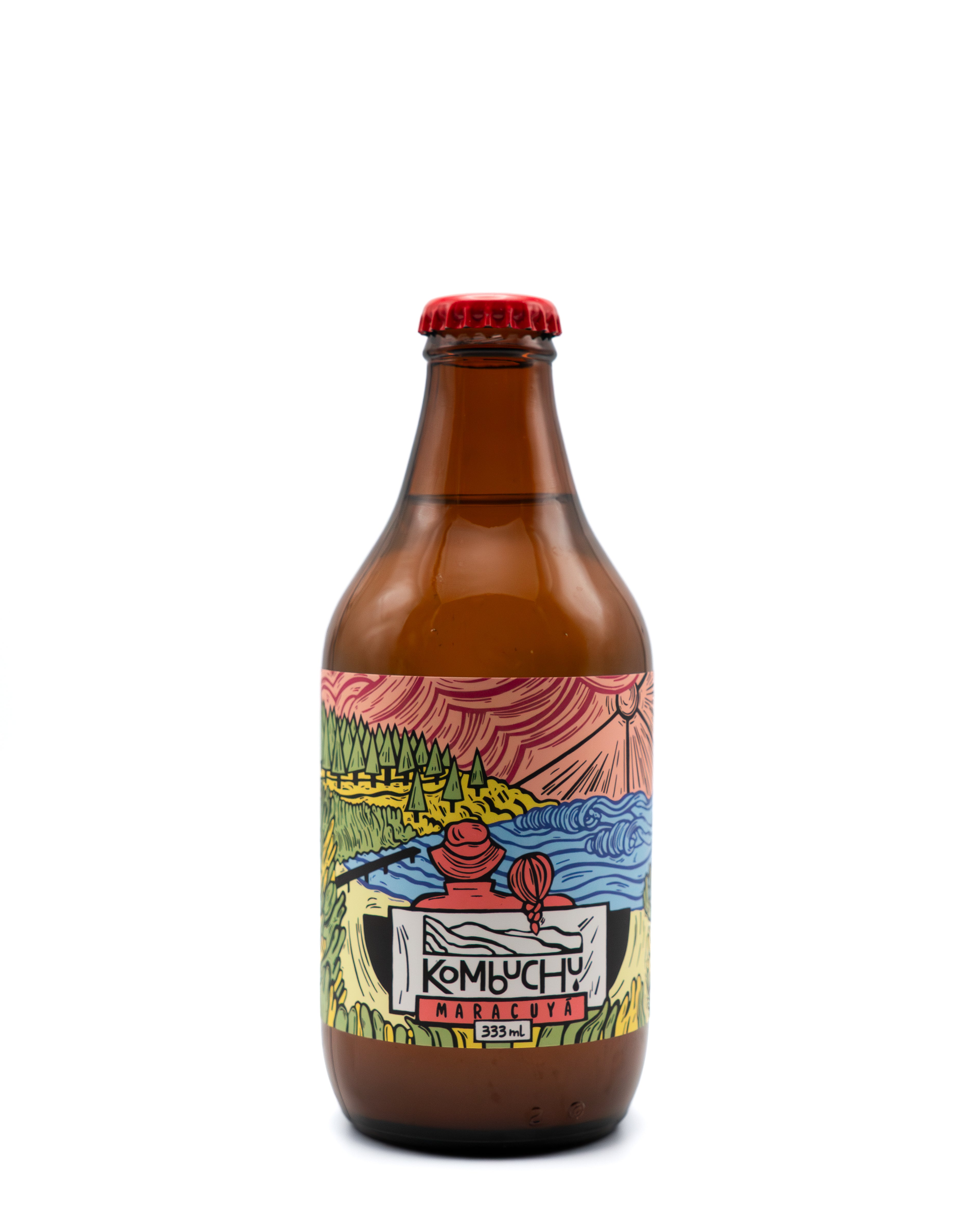 Caja Kombuchu Maracuyá (12x333cc)