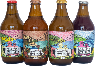 Caja Kombuchu Mix Café (12x333cc)